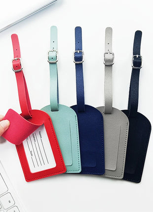 Personalize Initials Luggage Tag Custom Letters Men Women Suitcase