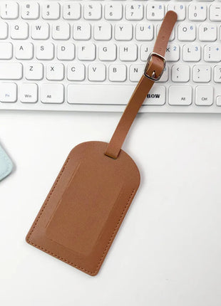 Personalize Initials Luggage Tag Custom Letters Men Women Suitcase