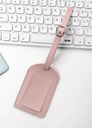 Personalize Initials Luggage Tag Custom Letters Men Women Suitcase