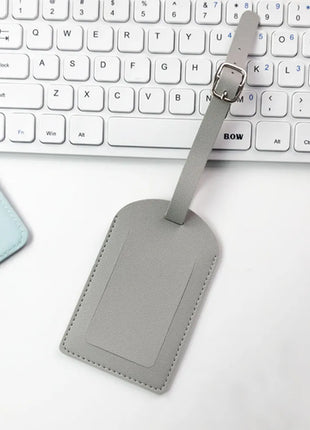 Personalize Initials Luggage Tag Custom Letters Men Women Suitcase