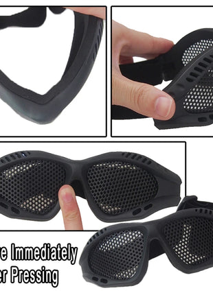 Outdoor Eye Protective Comfortable Airsoft Safety Tactical Glasses