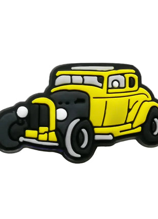 1-20pcs Car Shoe Charms Cool Vehicle Shoe Accessories Cartoon