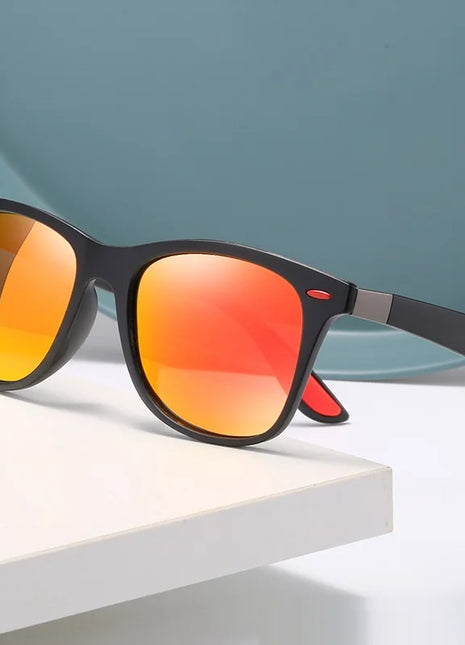 Fashion Vintage Square Unisex Driving Fishing Sunglasses Men Women