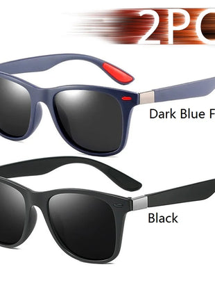 Fashion Vintage Square Unisex Driving Fishing Sunglasses Men Women