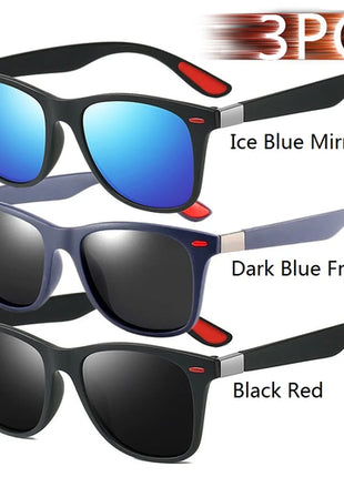Fashion Vintage Square Unisex Driving Fishing Sunglasses Men Women
