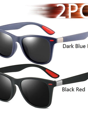 Fashion Vintage Square Unisex Driving Fishing Sunglasses Men Women