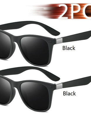 Fashion Vintage Square Unisex Driving Fishing Sunglasses Men Women