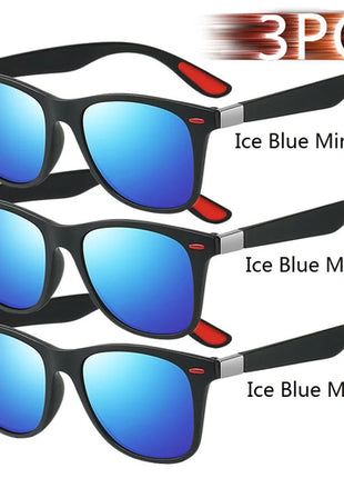 Fashion Vintage Square Unisex Driving Fishing Sunglasses Men Women