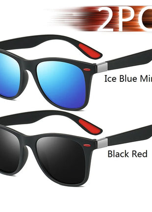 Fashion Vintage Square Unisex Driving Fishing Sunglasses Men Women