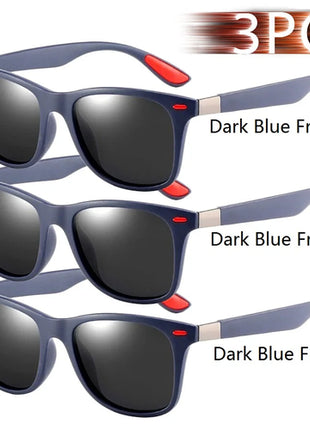 Fashion Vintage Square Unisex Driving Fishing Sunglasses Men Women