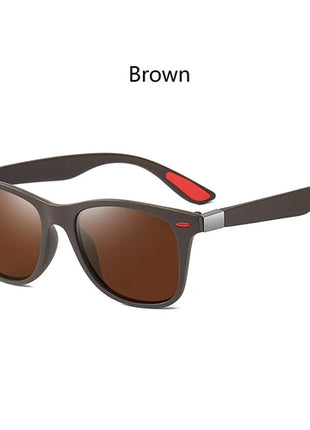 Fashion Vintage Square Unisex Driving Fishing Sunglasses Men Women