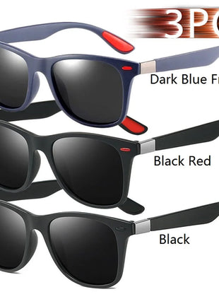 Fashion Vintage Square Unisex Driving Fishing Sunglasses Men Women
