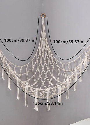 1PCS Hand-woven Rope Corner Storage Triangle Toy Net Bedroom Corner