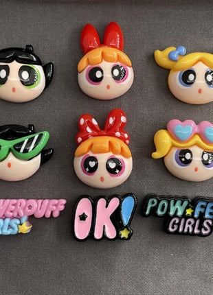 Sanrio Kuromi Shoe Charms ABS Cartoon Cute Detachable DIY Decorative