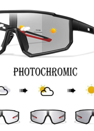 Fashion Brand Men Women Bicycle Photochromic Eyewear MTB Bike Fishing