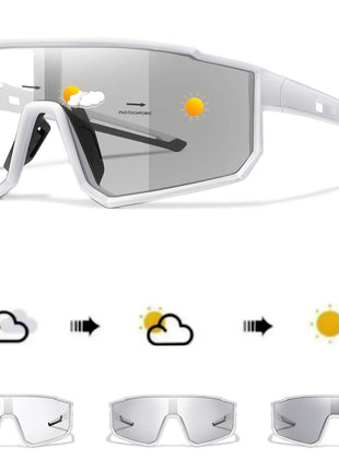 Fashion Brand Men Women Bicycle Photochromic Eyewear MTB Bike Fishing