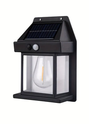 New Solar Tungsten Filament Lamp Outdoor Waterproof Intelligent