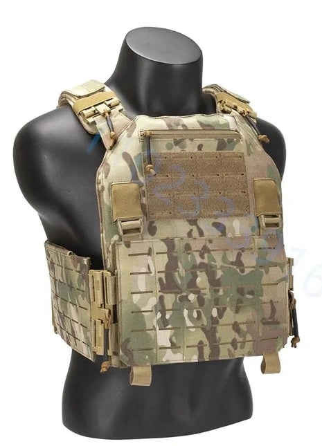 New combat vest 6094 quick detachable light laser cut tactical vest