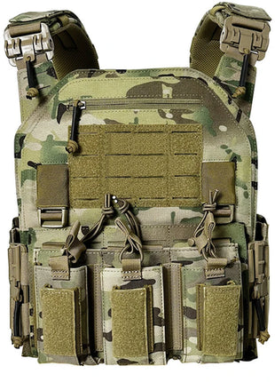 New combat vest 6094 quick detachable light laser cut tactical vest