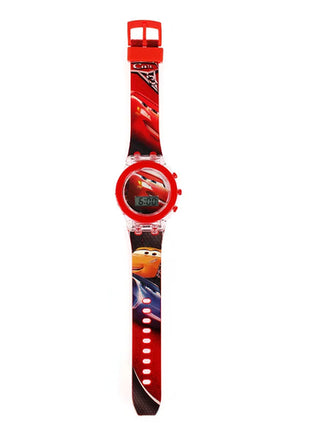 Flash Light Spiderman Kids Watches For Boys Cartoon Hello Kitty Mickey