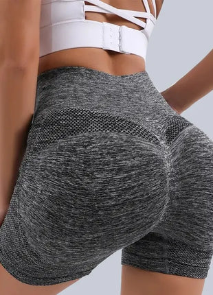 CZGUKE Women High Waist Workout Shorts Butt Lifting Tummy Control