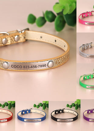 Cat Collars Name Phone Number | Cat Collar Personalized Kitten |