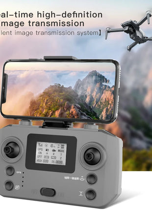 2024 New L600 PRO MAX GPS Drone 5KM 4K Professional HD Dual Camera