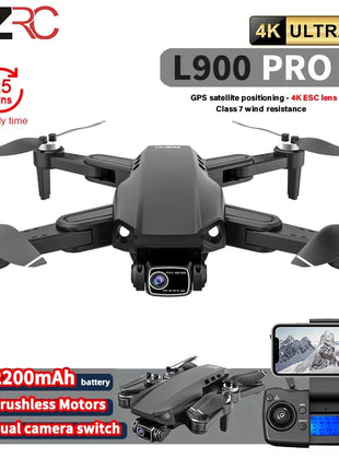 L900 Pro SE MAX GPS Drone 4K Professional With Camera WIFI 360