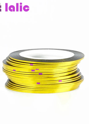 10 Rolls Nail Art Striping Tapes, Nail Liner Stickers, Nail Decals,
