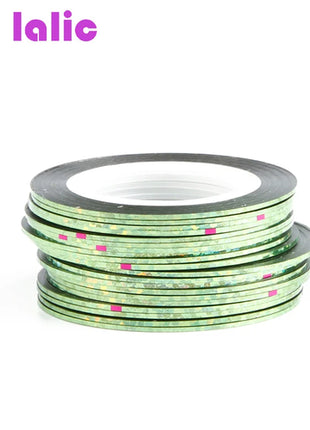 10 Rolls Nail Art Striping Tapes, Nail Liner Stickers, Nail Decals,