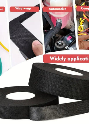 25MM*15M Auto Car Flannel Flannelette Adhesive Tape Wiring Harness
