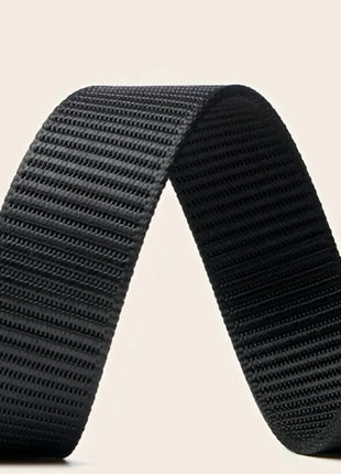 New Automatic Buckle Belt, Canvas Tactical Workwear Casual Outdoor