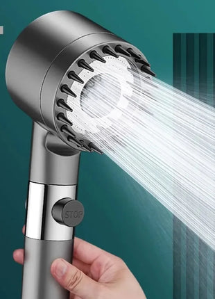 High Pressurized Filter Shower Head 3-mode Adjustable Spray with