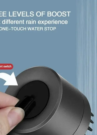 High Pressurized Filter Shower Head 3-mode Adjustable Spray with
