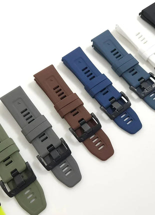 QuickFit 22mm 26mm Silicone Strap For Garmin Fenix 6XPro 5XPlus/Epix