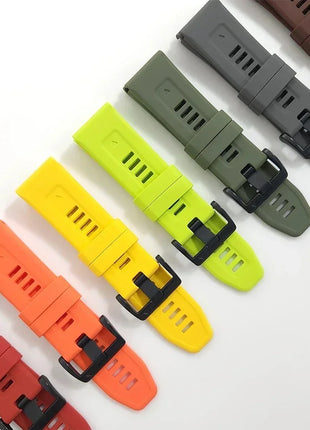 QuickFit 22mm 26mm Silicone Strap For Garmin Fenix 6XPro 5XPlus/Epix