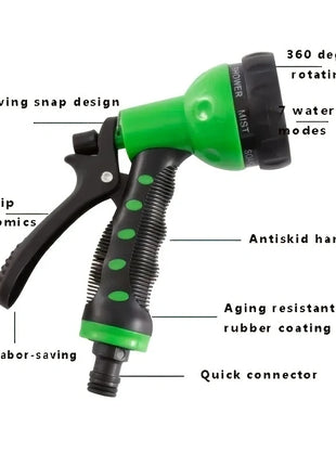 7 Styles High Pressure Water Gun Car Wash Garden Adjustable Nozzle