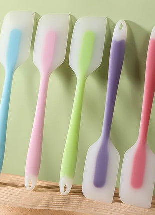 Silicone Cake Scraper Translucent Non-Stick Cake Cream Spatula Kitchen