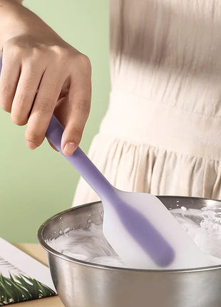 Silicone Cake Scraper Translucent Non-Stick Cake Cream Spatula Kitchen