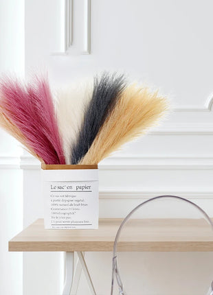 15pcs Artificial Pampas Grass Flower Bouquet For Home Wedding