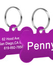 S / purple