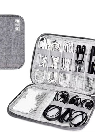 NNBILI Cable Storage Bags System Kit Case USB Charger Data phone