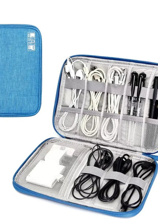 NNBILI Cable Storage Bags System Kit Case USB Charger Data phone