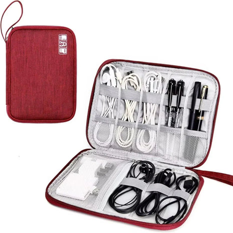 NNBILI Cable Storage Bags System Kit Case USB Charger Data phone