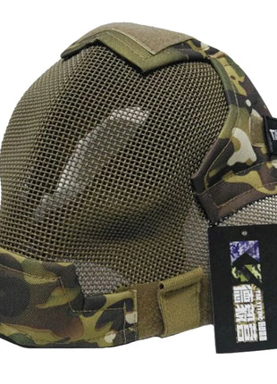 TAK YIYING Airsoft Mask Full Face Mask  War Game Steel Mesh Paintbal