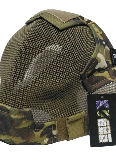 TAK YIYING Airsoft Mask Full Face Mask  War Game Steel Mesh Paintbal