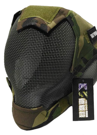 TAK YIYING Airsoft Mask Full Face Mask  War Game Steel Mesh Paintbal