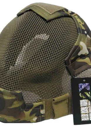 TAK YIYING Airsoft Mask Full Face Mask  War Game Steel Mesh Paintbal