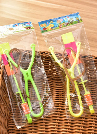 6PCS Outdoor Shining Rocket Flash LED Light Night Kids Luminous