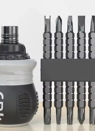 Mini Ratchet Precision Screwdriver Magnetic 13 In 1 Telescopic